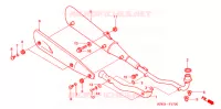 SILENCIEUX D'ECHAPPEMENT pour Honda WAVE 125  PGMFi  Electric start de 2005