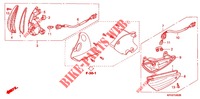 CLIGNOTANT AVANT (ANF1256,7,8/AFS125A,B) pour Honda WAVE 125  PGMFi  Electric start de 2010