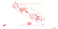 POMPE A HUILE pour Honda WAVE 125  PGMFi,  Electric start de 2007