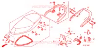 SELLE pour Honda WAVE 125  PGMFi,  Electric start de 2007
