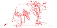 FILTRE A AIR pour Honda WAVE 125  PGMFi,  Electric start de 2008