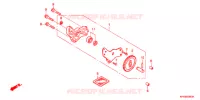 POMPE A HUILE pour Honda WAVE 125  PGMFi,  Electric start de 2008