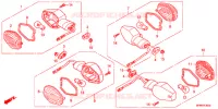 CLIGNOTANT pour Honda CB 400 SUPER FOUR LIMITED de 2020