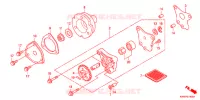 POMPE A HUILE pour Honda CBF 110 de 2015