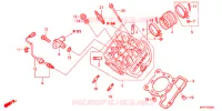CULASSE pour Honda CBR 150 R REPSOL de 2015