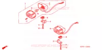 CLIGNOTANT AVANT pour Honda XRM 110 KICK START de 2002