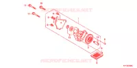 POMPE A HUILE (1) pour Honda XRM 110 KICK START de 2002