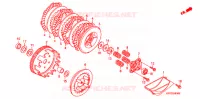 EMBRAYAGE (1) pour Honda XRM 110 ELECTRIC START de 2002