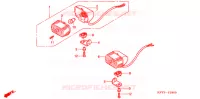 CLIGNOTANT AVANT pour Honda XRM 110 ELECTRIC START de 2004