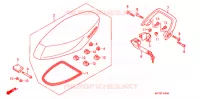 SELLE pour Honda XRM 110 ELECTRIC START de 2004