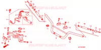 GUIDON   TE DE FOURCHE pour Honda XRM 110 ELECTRIC START de 2005