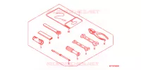 OUTIL pour Honda XRM 110 ELECTRIC START de 2005