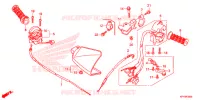 COMMODO   LEVIER   CABLE pour Honda XRM 125 MOTARD de 2015