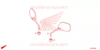 RETROVISEUR pour Honda XRM 125 MOTARD de 2015