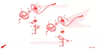 CLIGNOTANT AVANT (CFT125MRL/MSL/MRCL) pour Honda XRM 125 MOTARD de 2020
