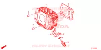 CYLINDRE pour Honda XRM 125 MOTARD de 2020