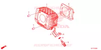 CYLINDRE pour Honda XRM 125 MOTARD de 2021