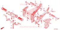 REPOSE PIED pour Honda XRM 125 MOTARD de 2021