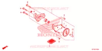 POMPE A HUILE pour Honda XRM 125 DS BLACK EDITION de 2015