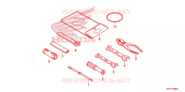 OUTIL Honda MOTO 125 XRM 2017  CFT125MSJ