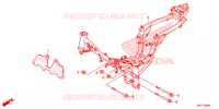 CADRE pour Honda XRM 125 DUAL SPORT de 2020