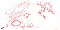 SELLE pour Honda XRM 125 DUAL SPORT de 2020