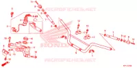 GUIDON   TE DE FOURCHE pour Honda XRM 125 DUAL SPORT de 2021