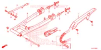 BRAS OSCILLANT pour Honda CB 125 KICK START de 2013