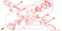 CLIGNOTANT pour Honda CB 125 KICK START de 2013