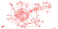CULASSE pour Honda CB 125 KICK START de 2013