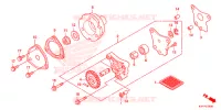 POMPE A HUILE pour Honda CB 125 KICK START de 2013