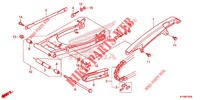 BRAS OSCILLANT pour Honda TMX 150 SUPREMO de 2012