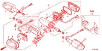 CLIGNOTANT pour Honda TMX 150 SUPREMO de 2012