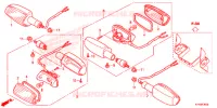 CLIGNOTANT pour Honda TMX 150 SUPREMO de 2013