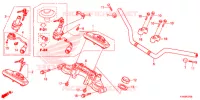 GUIDON   TE DE FOURCHE pour Honda TMX 150 SUPREMO de 2013