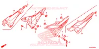 COUVERCLES LATERAUX pour Honda TMX 150 SUPREMO 3ND de 2021