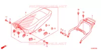 SELLE pour Honda TMX 150 SUPREMO 3ND de 2021