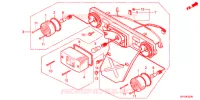 FEUX ARRIERE pour Honda 50 GYRO X POST OFFICE de 2021