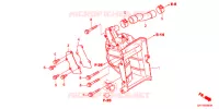 SUPPORT RADIATEUR pour Honda 50 GYRO X STANDARD de 2021