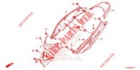 HOUSSE DE CARROSSERIE (AFS125MCSK/MCRK/MCRM) pour Honda WAVE 125, Front disk, Rear brake disk de 2021