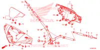 TUYAU DE GUIDON/REVETEMENT DE GUIDON (AFS125MCSK/MCRK/MCRM) pour Honda WAVE 125, Front disk, Rear brake disk de 2024