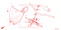 GUIDON   TE DE FOURCHE pour Honda CRF 250 R de 2022