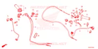LEVIER DE GUIDON   CABLE   COMMODO pour Honda CRF 250 R de 2022