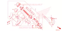 SILENCIEUX D'ECHAPPEMENT pour Honda CRF 250 R de 2022
