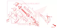 SILENCIEUX D'ECHAPPEMENT pour Honda CRF 250 RX de 2022