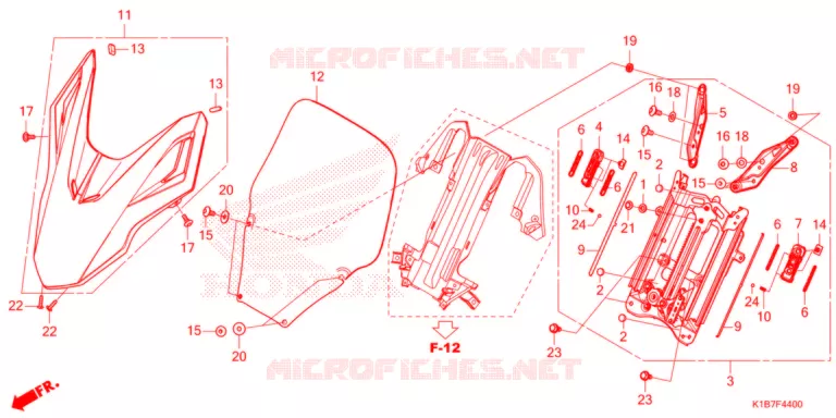 PARE BRISE Honda SCOOTER 250 FORZA 2021  NSS250AM