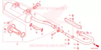 SILENCIEUX D'ECHAPPEMENT pour Honda TRX SPORTRAX 250 X de 2021