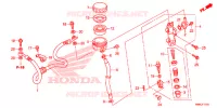MAITRE CYLINDRE DE FREIN ARRIERE pour Honda FOURTRAX 680 RINCON de 2022