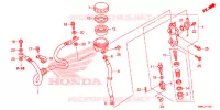 MAITRE CYLINDRE DE FREIN ARRIERE pour Honda FOURTRAX 680 RINCON de 2022