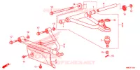 TRIANGLES AVANT pour Honda FOURTRAX 680 RINCON de 2022